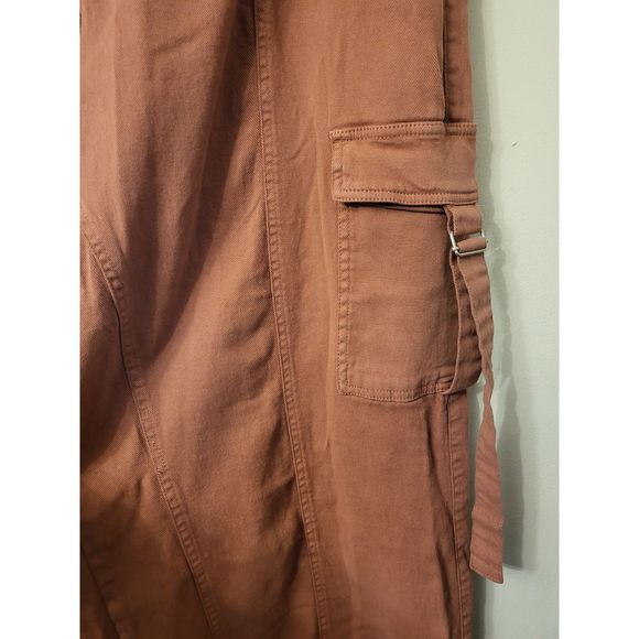 Cato Terracotta Wide Leg Jumpsuit Relaxed Fit - Picture 7 of 9